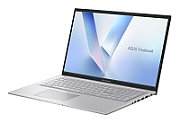 Laptop ASUS Vivobook 17 X1704MA-AU038, 17.3 inch 1920 x 1080, Intel Core 7 350 (10 C / 12 T, 1.8 GHz - 5.4 GHz, 12 MB cache, 15 W), 16 GB DDR5, 512 GB SSD, Intel Intel Graphics, Fara sistem de operare, Tastatura International, Cool Silver