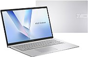 Laptop ASUS Vivobook 17 X1704MA-AU038, 17.3 inch 1920 x 1080, Intel Core 7 350 (10 C / 12 T, 1.8 GHz - 5.4 GHz, 12 MB cache, 15 W), 16 GB DDR5, 512 GB SSD, Intel Intel Graphics, Fara sistem de operare, Tastatura International, Cool Silver
