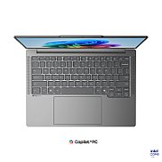 Laptop Lenovo IdeaPad Pro 5 83SH001ARM, 14 inch 2880 x 1800 pixeli, Intel Core ultra 7 356H (16 C / 16 T, N/A - 4.7 GHz, 18 MB cache, N/A), 32 GB LPDDR5x, 1 TB SSD, Intel Intel Graphics, Free DOS, Tastatura English, Luna Grey