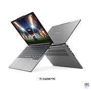 Laptop Lenovo IdeaPad Pro 5 83SH001ARM, 14 inch 2880 x 1800 pixeli, Intel Core ultra 7 356H (16 C / 16 T, N/A - 4.7 GHz, 18 MB cache, N/A), 32 GB LPDDR5x, 1 TB SSD, Intel Intel Graphics, Free DOS, Tastatura English, Luna Grey