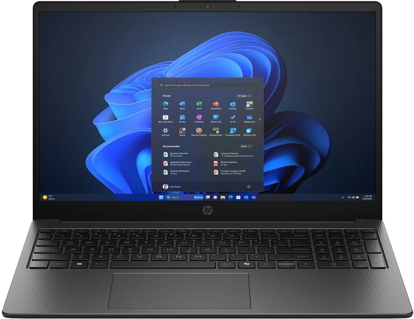 HP 255R G10 Ryzen 5 7535U 15 6 FHD 250nits AG 16GB DDR5 4800 SSD512 Radeon 660M 41Wh W11Pro 3Y OnSite