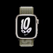 Apple Nike Sport Loop Band Sequoia/Pure Plat. 41mm
