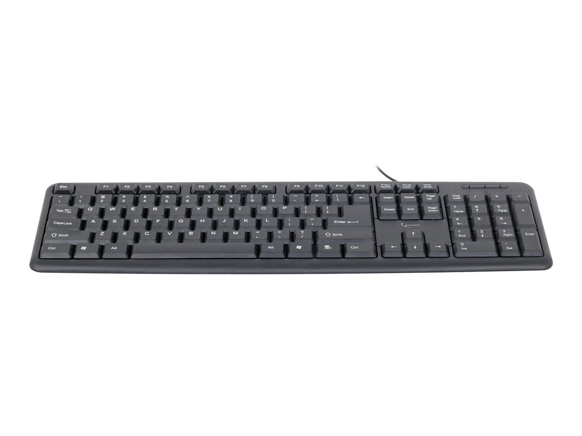 TASTATURA GEMBIRD USB, 104 taste, black,  KB-U-103  45503580  (include TV 0.75 lei)