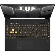 Laptop ASUS TUF Gaming F16 FX608JMI-TU270, 16 inch FHD+, Intel Core i5 14450HX (10 C / 16 T, 2.4 GHz - 4.8 GHz, 20 MB cache, 55 W), 16 GB DDR5, 512 GB SSD, Nvidia GeForce RTX 5060, Fara sistem de operare, Tastatura US International, Jaeger Gray
