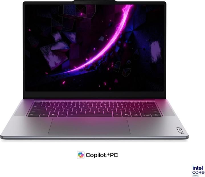 Laptop Lenovo Yoga Pro 7 15IPH11 83SN003RPB, 15.3 inch 2560 x 1600, Intel 356H (N/A C / N/A T, N/A - N/A, N/A cache, N/A), 32 GB LPDDR5X, 1 TB SSD, Nvidia GeForce RTX 5050, Windows 11 Pro, Tastatura US, Luna Grey