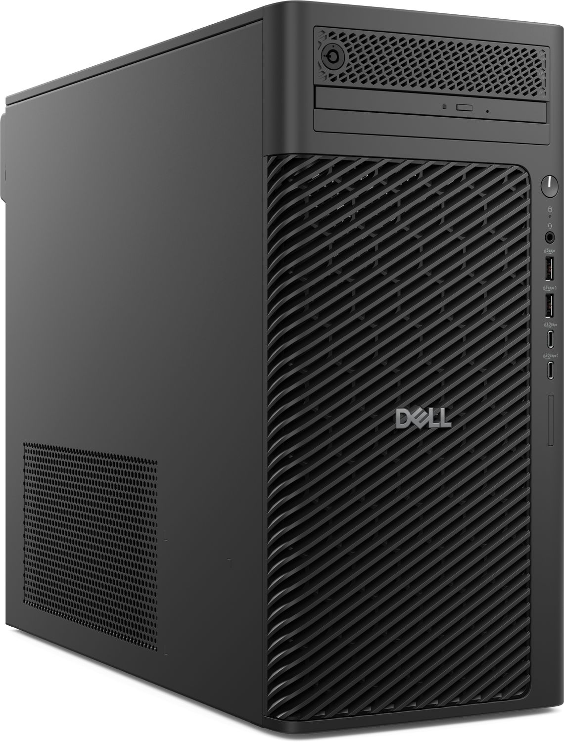 Desktop PC Dell Pro Max Tower T2 Tower, Intel Core Ultra 9 - 285K (24 C / 24 T, 3.2 GHz - 5.7 GHz, 36 MB cache, 125 W), 64 GB DDR5, 4 TB HDD + 1 TB SSD, Fara unitate optica, NVIDIA RTX Pro 5000 Blackwell 96 GB, 1500 W, Windows 11 Pro