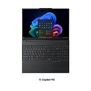 Laptop Lenovo ThinkPad E16 Gen 3 (Intel) 22AY001UGE, 16.0 inch 1920 x 1200, Intel Core Ultra 7 258V (8 C / 8 T, N/A - N/A, N/A cache, N/A), 32 GB LPDDR5x, 1 TB SSD, Intel Intel Arc Graphics 140V, Windows 11 Pro, Tastatura US, Negru