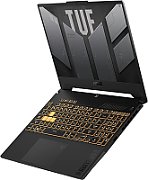 Laptop ASUS TUF Gaming F16 FX607VJR-TU295, 16 inch 1920 x 1200, Intel 205H (8 C / 12 T, 2.2 GHz - 4.8 GHz, 12 MB cache, N/A), 16 GB DDR5, 512 GB SSD, nVidia GeForce RTX 3050, Fara sistem de operare, Tastatura N/A, Mecha Gray