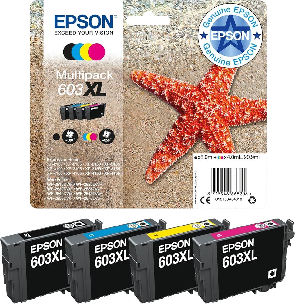 Epson Multipack 4-colours 603XL EasyMail