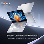 Laptop Ninkear NK-A15-AIR NK-A15-AIR-P, 15.6 inch 1920 x 1080, AMD Ryzen 5 5500U (4 C / 8 T, 2.1 GHz - 3.7 GHz, L2 Cache: 2 MBL3 Cache: 4 MB cache, 15 W), 8 GB DDR4, 512 GB SSD, AMD Radeon Vega 8, Windows 11 Pro, Tastatura International, Gray