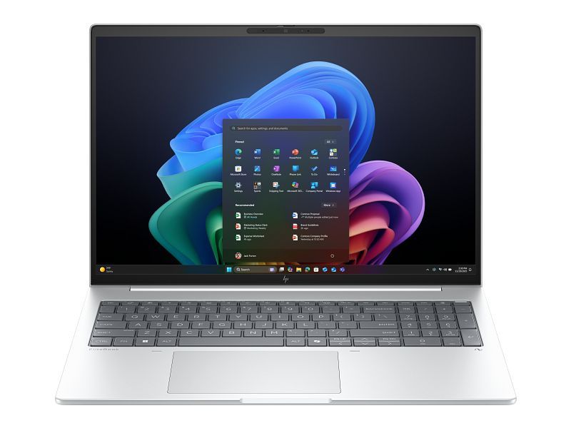 Notebook HP EliteBook 8 G1i 16 WUXGA/Ultra 5 225U/32GB/SSD512GB/Intel/11PR Glacier Silver 3Y