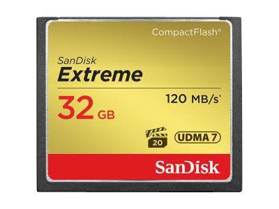 Sandisk 32GB Extreme memory card CompactFlash