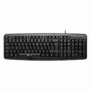 Tastatura Serioux 9400 ROMANIA, cu fir, RO layout, neagra, 104 taste, USB