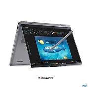 Laptop Lenovo ThinkBook 14 2in1 G6 IPL 21R30022GE, 14.0 inch 1920 x 1200 Touchscreen, Intel core ultra 5 325 (14 C / 14 T, 1.2 GHz - 4.5 GHz, 18 MB cache, 28 W), 32 GB LPDDR5X, 512 GB SSD, Intel Intel Arc Graphics, Windows 11 Pro, Tastatura US International, Luna Grey