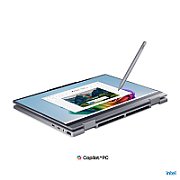 Laptop Lenovo ThinkBook 14 2in1 G6 IPL 21R30022GE, 14.0 inch 1920 x 1200 Touchscreen, Intel core ultra 5 325 (14 C / 14 T, 1.2 GHz - 4.5 GHz, 18 MB cache, 28 W), 32 GB LPDDR5X, 512 GB SSD, Intel Intel Arc Graphics, Windows 11 Pro, Tastatura US International, Luna Grey