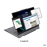 Laptop Lenovo ThinkBook 14 2in1 G6 IPL 21R30022GE, 14.0 inch 1920 x 1200 Touchscreen, Intel core ultra 5 325 (14 C / 14 T, 1.2 GHz - 4.5 GHz, 18 MB cache, 28 W), 32 GB LPDDR5X, 512 GB SSD, Intel Intel Arc Graphics, Windows 11 Pro, Tastatura US International, Luna Grey