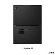 Laptop Lenovo ThinkPad T14 Gen 7 21WV002YGE, 14.0 inch 1920 x 1200, AMD Ryzen  AI 5 PRO 340 (8 C / 16 T, 2.0 GHz - 4.8 GHz, 24 MB cache, 28 W), 16 GB LPDDR5X, 512 GB SSD, AMD AMD Radeon Graphics, Windows 11 Pro, Tastatura US International, Lunar Grey
