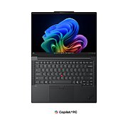 Laptop Lenovo ThinkPad E16 Gen 4 21Y40098GE, 16 inch 1920 x 1200, AMD Ryzen AI 7445 (6 C / 12 T, 2.0 GHz - 4.6 GHz, N/A cache, N/A), 24 GB DDR5, 512 GB SSD, AMD AMD Radeon 840M, Windows 11 Pro, Tastatura German, Black