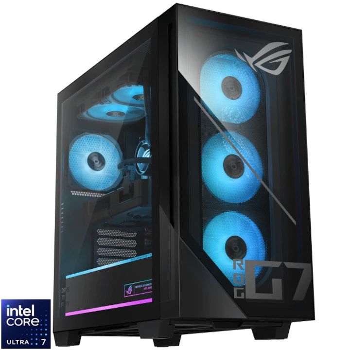 Sistem Desktop PC Gaming ASUS ROG G700TF Ultra 7 265KF 32GB 2TB RTX 5080 NoOS