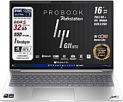 Laptop HP ProBook 4 G1i C51MQET, 16 inch 1920 x 1200, Intel Core Ultra 7 255H (16 C / 22 T, N/A - 4.8 GHz, 24 MB cache, 28 W), 16 GB DDR5, 512 GB SSD, Intel Intel Arc Graphics, Windows 11 Pro, Tastatura Internationala, Pike Silver