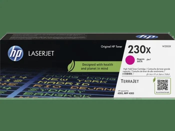 HP Cartridge No 230X HP230X HP 230X Magenta (W2303X)