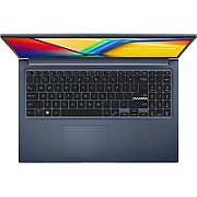 Laptop ASUS Vivobook 15 M1502XA, 15.6 inch 1920 x 1080, AMD Ryzen 7 - 7840HS (8 C / 16 T, 3.8 GHz - 5.1 GHz, 16 MB cache, 35 W), 8 GB DDR5, 512 GB SSD, AMD AMD Radeon 780M, Free DOS, Tastatura US, Quiet Blue