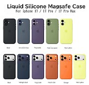 APPLE iPhone 17e Silicone Case with MagSafe Vanilla (MHWG4ZM/A)