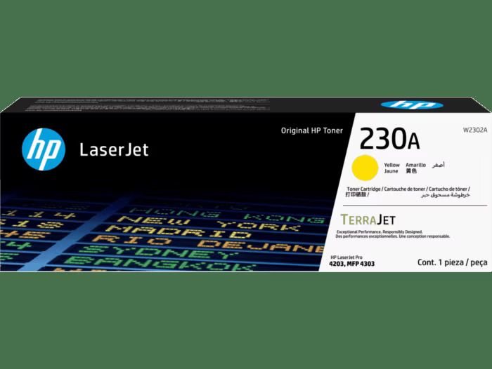 HP Cartridge No 230A HP230A HP 230A Yellow Gelb (W2302A)
