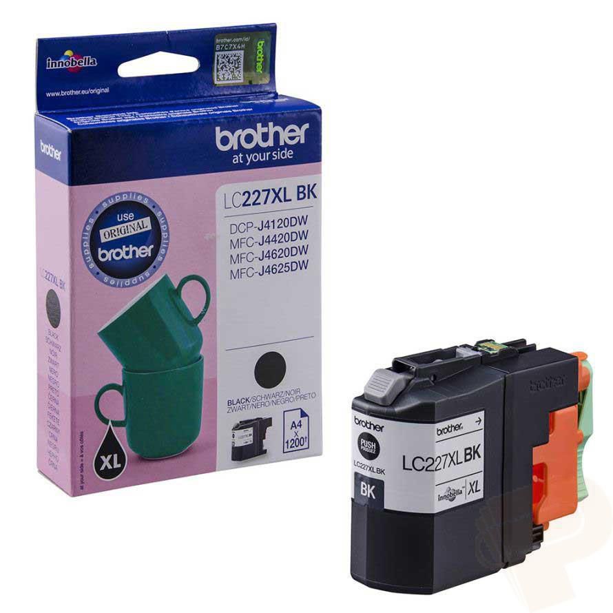 Cartus cerneala Brother LC227XLBK ,Negru ,1200 pagini ,Original (LC227XLBK)