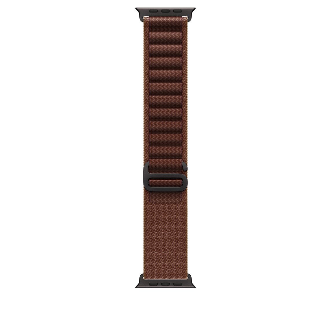 Curea pentru Apple Watch 49mm Burgundy Alpine Loop - Medium - Black Titanium Finish