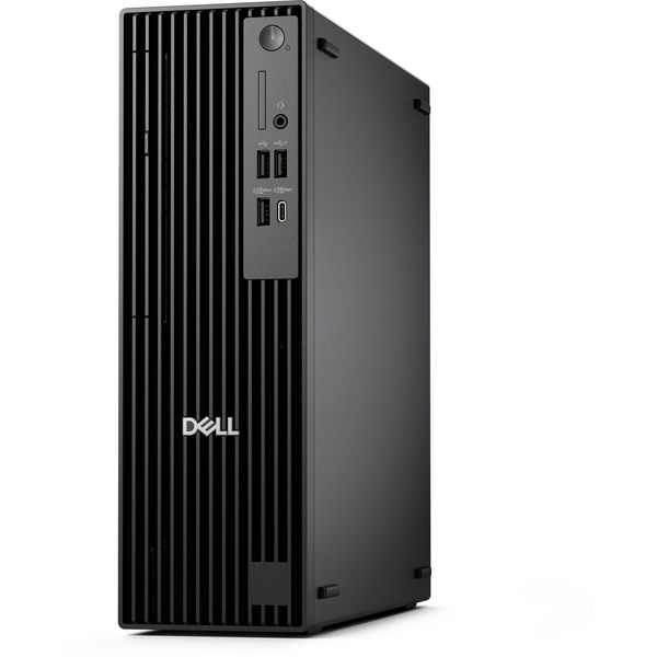 Desktop PC Dell Pro Slim Plus Slim, Intel Core Ultra 7 265 (20 C / 20 T, Nespecificat - 5.3 GHz, Nespecificat cache, 65 W), 32 GB DDR5, 512 GB SSD, Fara unitate optica, Intel Intel Graphics Partajata, 260 W, Windows 11 Pro