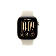 Apple Watch S12 GPS 42mm Light Gold Aluminium Case with Sand Sport Band - S/M