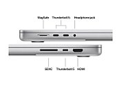Laptop Apple MacBook Pro 16 Z1MY0018U, 16.2 inch 3456 x 2234, Apple M5 Max 18-core (18 C / 18 T, N/A - N/A, N/A cache, N/A), 128 GB LPDDR5X, 4 TB SSD, Apple 40-core GPU, macOS, Tastatura English INT, Silver