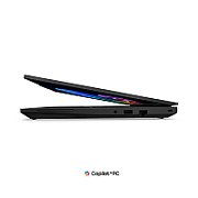 Laptop Lenovo ThinkPad T16 Gen 5 21WT007QRI, 16 inch 1920 x 1200 pixeli, Intel Core Ultra 7 355 (8 C / 8 T, 2.3 GHz - 4.7 GHz, 12 MB Intel® Smart Cache cache, 25 W), 16 GB LPDDR5X, 1 TB SSD, Intel Intel Arc Graphics, Ubuntu, Tastatura US, Negru