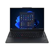 Laptop Lenovo ThinkPad E16 Gen 3 21SR009RRI, 16.0 inch 2560 x 1600, Intel Core Ultra 5 135H (14 C / 18 T, 1.7 GHz - 4.6 GHz, 18 MB Intel Smart Cache cache, 28 W), 16 GB DDR5, 512 GB SSD, Intel Intel Arc Graphics, Free DOS, Tastatura English, Negru