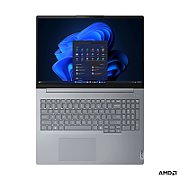 Laptop Lenovo ThinkBook 16 G9 AHP 21UT009YRI, 16.0 inch 1920 x 1200, AMD Ryzen 7 250 (8 C / 16 T, 3.3 GHz - 5.1 GHz, 16 MB cache, 45 W), 16 GB DDR5, 512 GB SSD, AMD AMD Radeon 780M, Free DOS, Tastatura English (EU), Arctic Grey