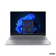 Laptop Lenovo ThinkBook 16 G9 AHP 21UT009YRI, 16.0 inch 1920 x 1200, AMD Ryzen 7 250 (8 C / 16 T, 3.3 GHz - 5.1 GHz, 16 MB cache, 45 W), 16 GB DDR5, 512 GB SSD, AMD AMD Radeon 780M, Free DOS, Tastatura English (EU), Arctic Grey