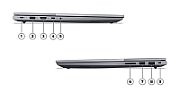 Laptop Lenovo ThinkBook 16 G9 AHP 21UT009YRI, 16.0 inch 1920 x 1200, AMD Ryzen 7 250 (8 C / 16 T, 3.3 GHz - 5.1 GHz, 16 MB cache, 45 W), 16 GB DDR5, 512 GB SSD, AMD AMD Radeon 780M, Free DOS, Tastatura English (EU), Arctic Grey