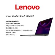 Laptop Consumer LENOVO IdeaPad Slim 5 14IMH10, cu procesor Intel Core Ultra 5 135H, 14'' OLED, 16 GB DDR5, 512 GB, Intel Arc Graphics, Fr OS, 2 ani Garantie