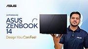Laptop ASUS Zenbook 14 UX3480KA-U2199W, 14 inch 1920 x 1200 Touchscreen, AMD Ryzen AI 7 345 (6 C / 12 T, 2.0 GHz - 4.6 GHz, L2 Cache: 6 MBL3 Cache: 8 MB cache, 28 W), 16 GB LPDDR5X, 512 GB SSD, AMD AMD Radeon 840M, Windows 11 Home, Tastatura US International, Albastru