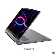 Laptop Lenovo Yoga 7 2-in-1 14IPH11 83TC00A8RM, 14 inch 1920 x 1200 Touchscreen, Intel Core Ultra 7 355 (8 C / 8 T, N/A - 4.7 GHz, 12 MB Intel® Smart Cache cache, 17 W), 32 GB LPDDR5x, 2 TB SSD, Intel Intel Graphics, Windows 11 Pro, Tastatura English, Luna Grey