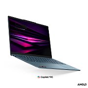 Laptop Lenovo Yoga Slim 7 14AKP10 83JY00A4RM, 14 inch 1920 x 1200, AMD Ryzen AI 5 330 (4 C / 8 T, 2.0 GHz - 4.5 GHz, L2 Cache: 4 MBL3 Cache: 8 MB cache, 28 W), 16 GB LPDDR5X, 512 GB SSD, AMD Radeon 820M, Free DOS, Tastatura English, Tidal Teal