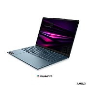 Laptop Lenovo Yoga Slim 7 14AKP10 83JY00A4RM, 14 inch 1920 x 1200, AMD Ryzen AI 5 330 (4 C / 8 T, 2.0 GHz - 4.5 GHz, L2 Cache: 4 MBL3 Cache: 8 MB cache, 28 W), 16 GB LPDDR5X, 512 GB SSD, AMD Radeon 820M, Free DOS, Tastatura English, Tidal Teal
