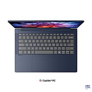 Laptop Lenovo IdeaPad Slim 5 14IPH11 83S50084RM, 14 inch 1920 x 1200, Intel Core Ultra 7 355 (8 C / 8 T, N/A - 4.7 GHz, 12 MB Intel® Smart Cache cache, 28 W), 16 GB DDR5, 512 GB SSD, Intel Intel Graphics, Free DOS, Tastatura English, Cosmic Blue