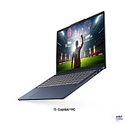Laptop Lenovo IdeaPad Slim 5 14IPH11 83S50084RM, 14 inch 1920 x 1200, Intel Core Ultra 7 355 (8 C / 8 T, N/A - 4.7 GHz, 12 MB Intel® Smart Cache cache, 28 W), 16 GB DDR5, 512 GB SSD, Intel Intel Graphics, Free DOS, Tastatura English, Cosmic Blue