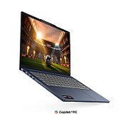 Laptop Lenovo IdeaPad Slim 5 14AGP11 83S1008XRM, 14 inch 1920 x 1200, AMD Ryzen AI 7 445 (6 C / 12 T, 2.0 GHz - 4.6 GHz, 6 MB Cache L28 MB Cache L3 cache, 28 W), 16 GB DDR5, 512 GB SSD, AMD Radeon 840M, Free DOS, Tastatura English, Cosmic Blue
