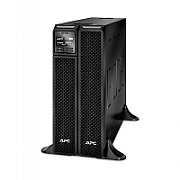 UPS APC SRT2200XLI, 2200 VA, 1980 W, cu management, on-line double-conversion, 8x C13, 2x C19, 1x USB, 72V Baterie cu plăci de plumb şi acid, LCD, Tower/Rack 4U, Negru