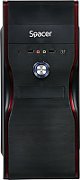 CARCASA  SPACER, Middle Tower, ATX,  NEW MERCURY , 500 (250W for 500W Desktop PC), USB 2.0 x 2, Jack 3.5mm x 2,   SPC-NEW MERCURY