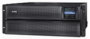 UPS APC SMX3000HV, 3000 VA, 2700 W, cu management, line-interactive, 8x C13, 2x C19, 1x RJ45, 1x USB, Baterie cu plăci de plumb şi acid, LCD, Rack 2U, Negru